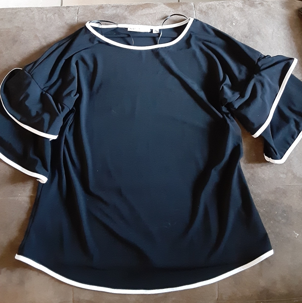 Notation Black Blouse - image 1